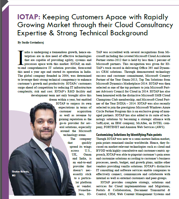 IOTAP Cloud Services