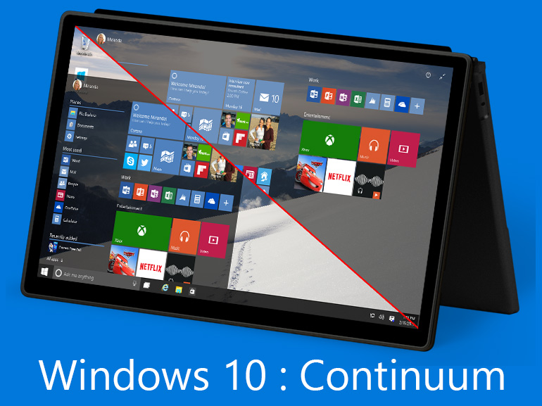 Windows 10 Continuum